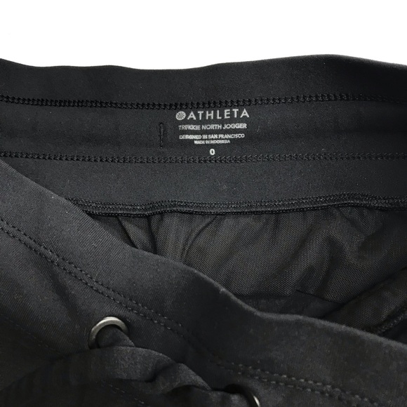 ATHLETA Women’s Trekkie North Jogger, Brand New, Black, SIZE O. - Picture 4 of 8